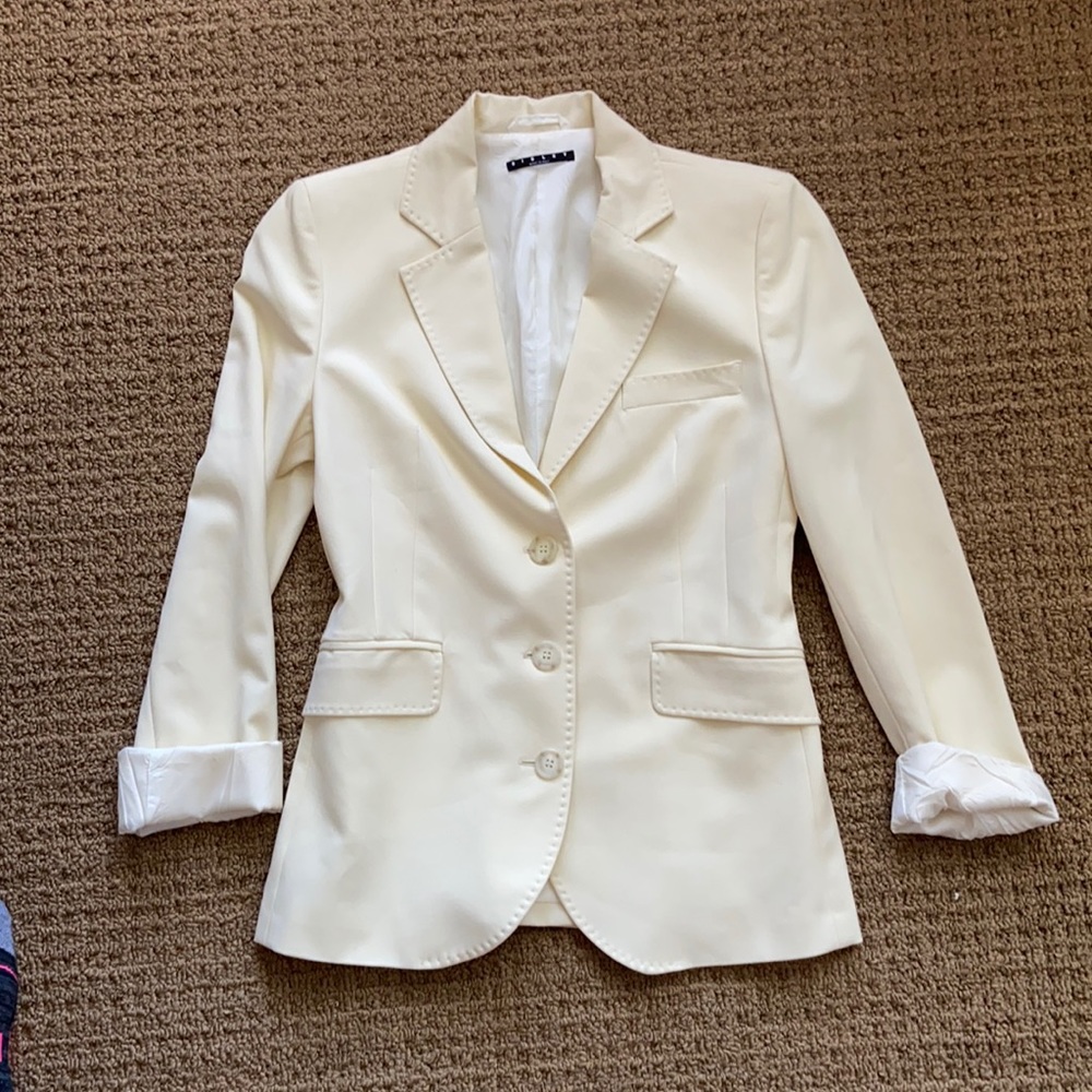 Sisley cream colored blazer